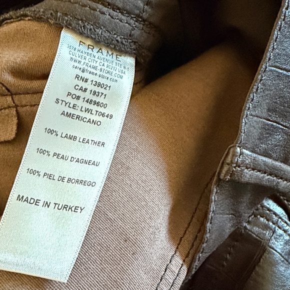 Frane Leather Pants - Picture 9 of 10